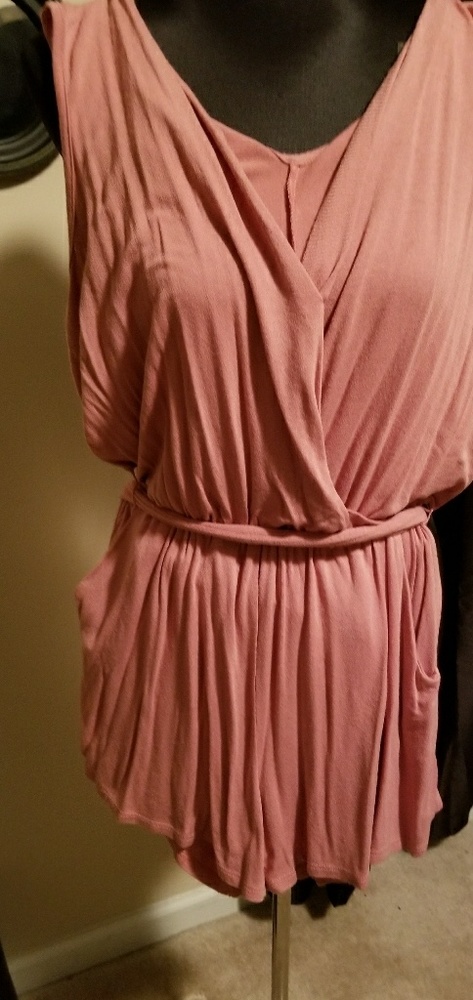 Dusty Pink Romper
